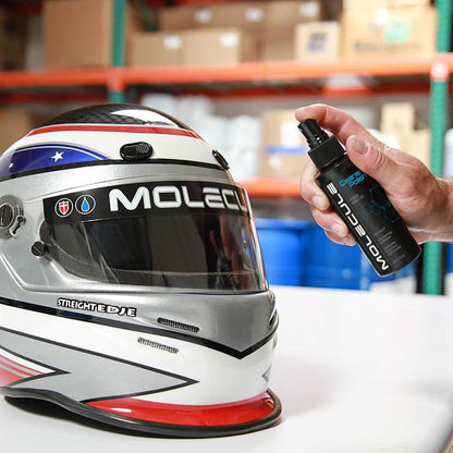 Molecule Helmet Cleaner Polish for Gloss Finishes Visors Motorsport Moto X Bike